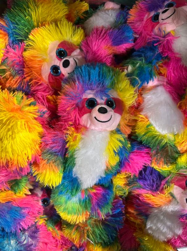 11" Rainbow Sloth (Each)