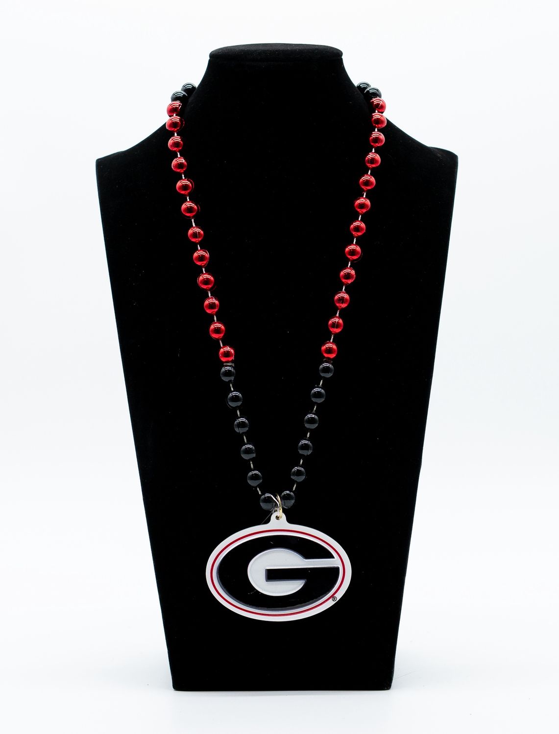 36" Collegiate Georgia "G" Licensed Bead (Each)