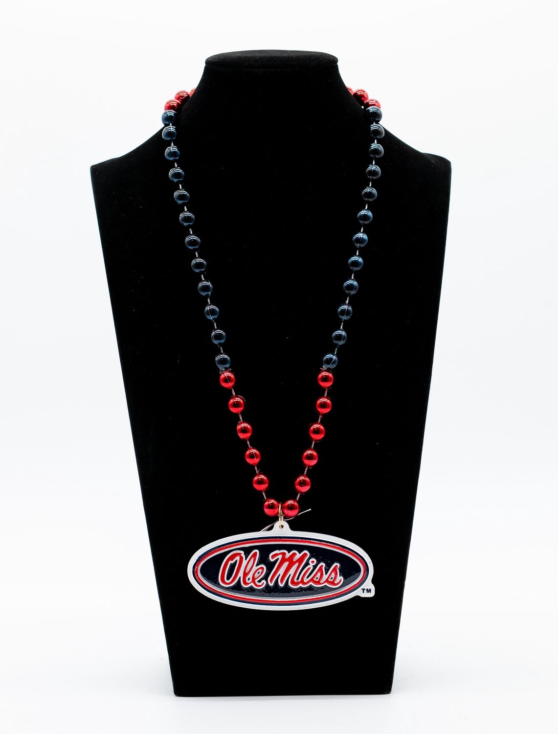36" Collegiate Ole Miss University Licensed Bead (Each)