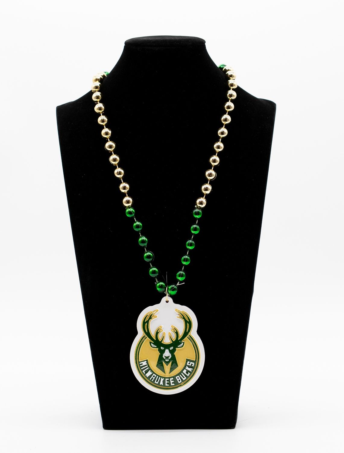 36" NBA Licensed Milwaukee Bucks Bead (Each)