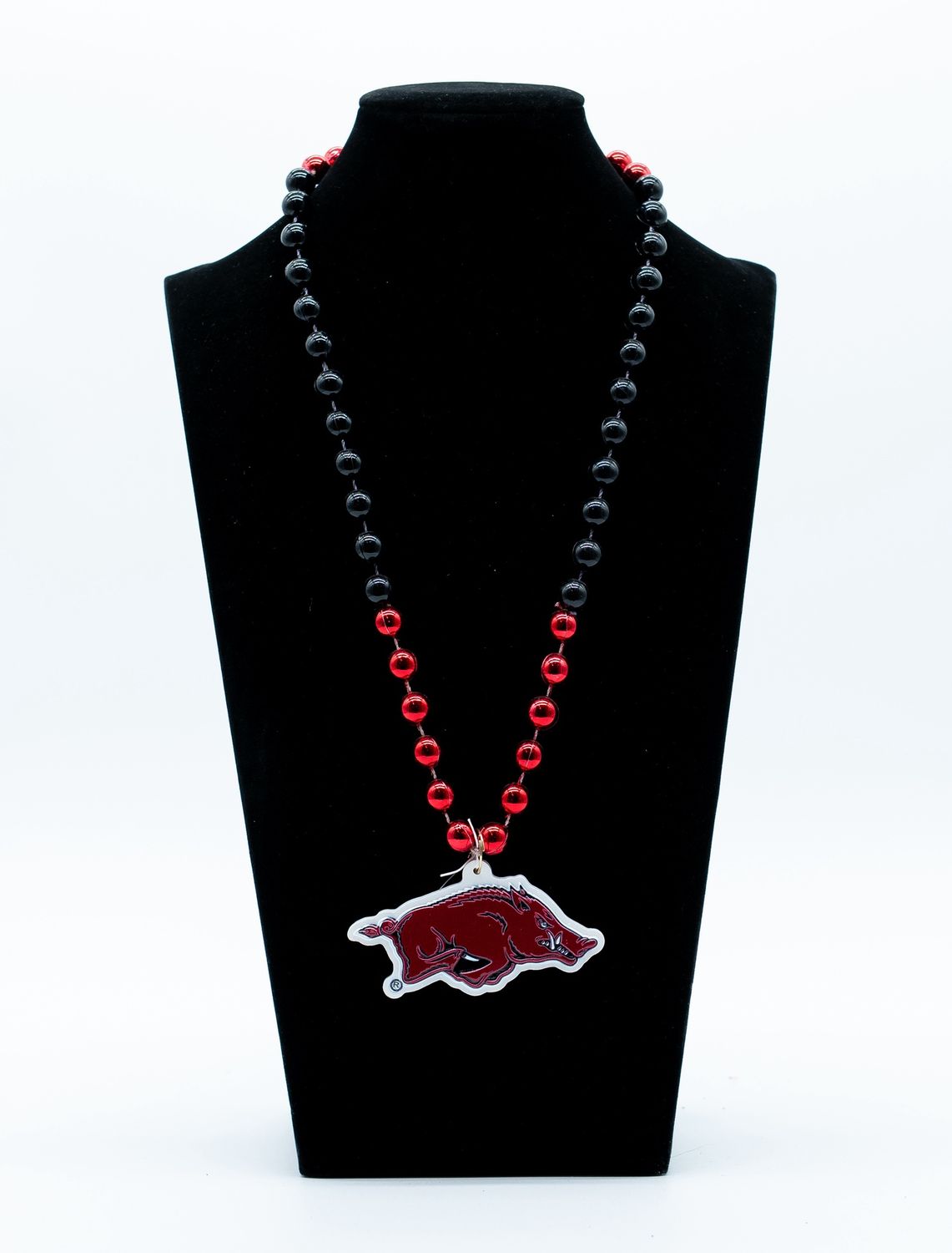 36" Collegiate Arkansas University Licensed Bead (Each)