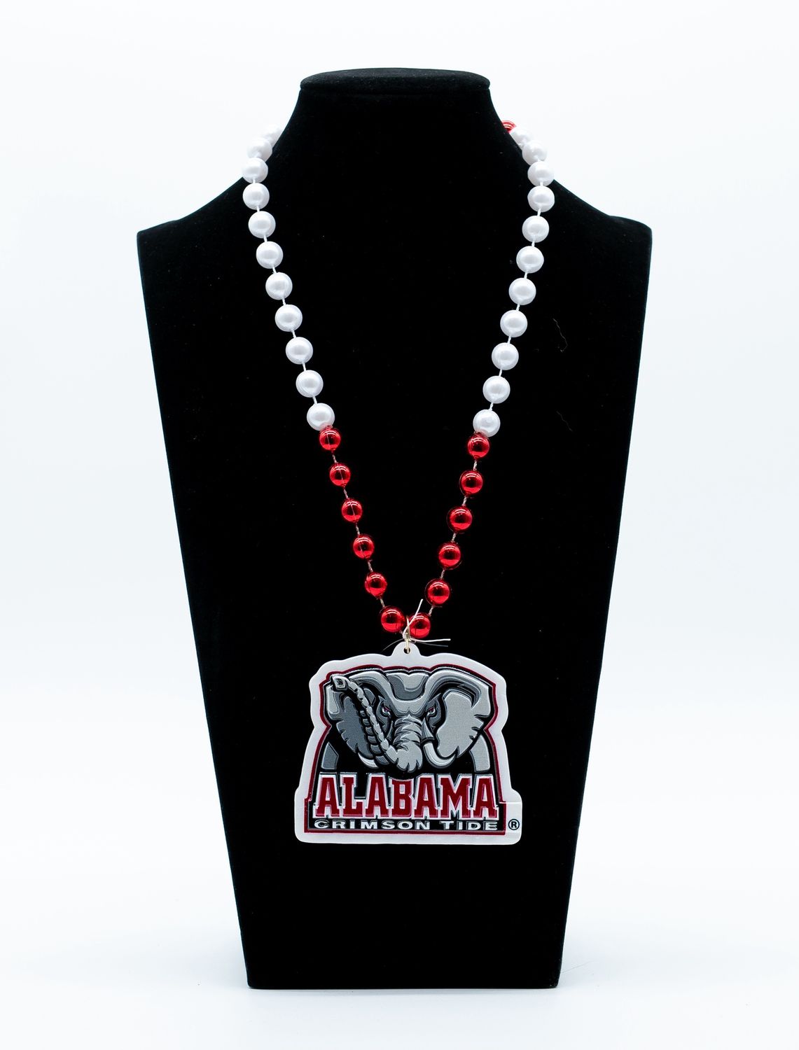 36" Collegiate Licensed Alabama Elephant Crimson Tide Bead (Each)
