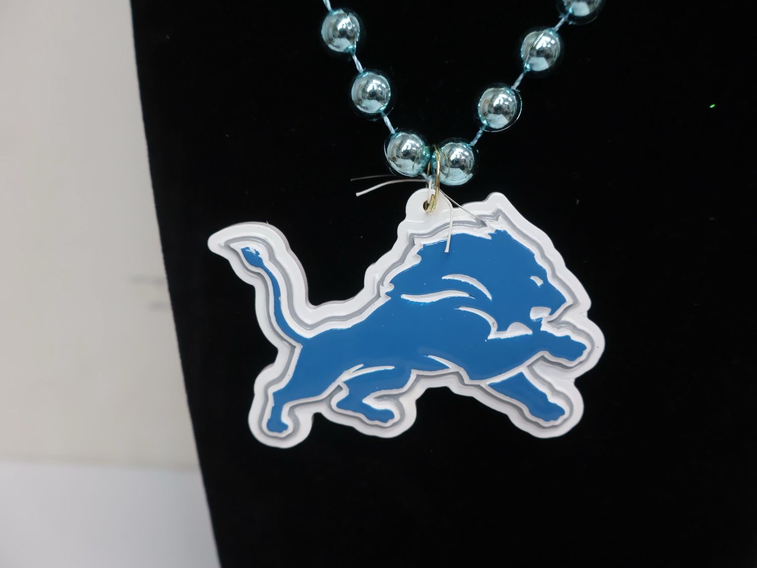 36" NFL Licensed Detroit Lions Bead (Each)