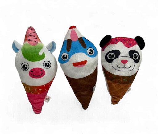 7.2" Assorted Plush Ice-cream (Dozen)