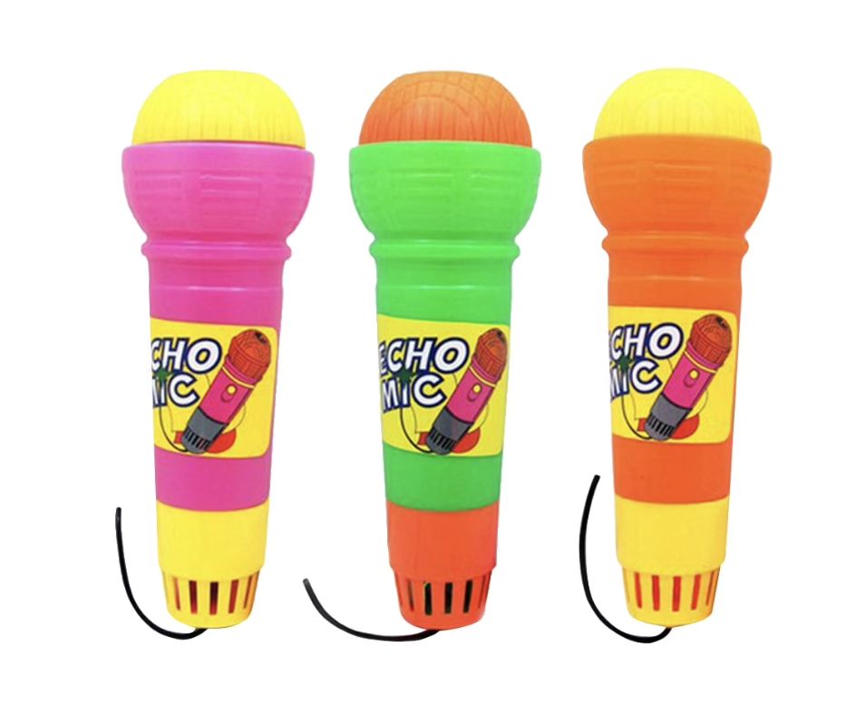 6" Echo Microphone - Assorted Colors (Each)