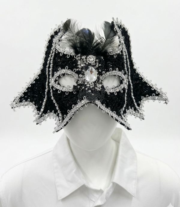 8" Owl/Bat Mask
