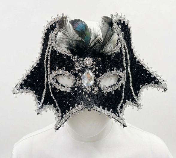 8" Owl/Bat Mask
