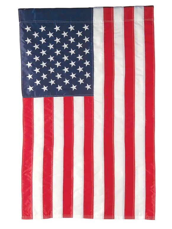 American Flag Garden Applique Flag