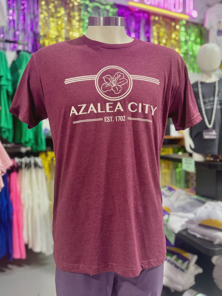 Azalea City Tee - Maroon
