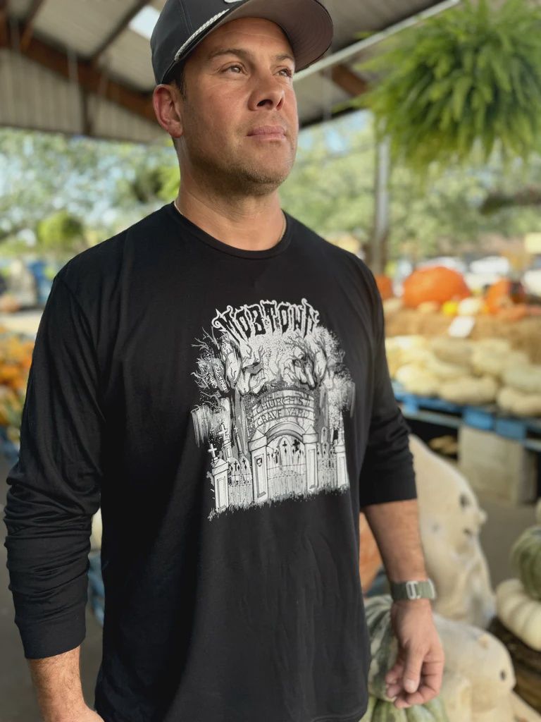 Church Street Graveyard Long Sleeve - LARGE