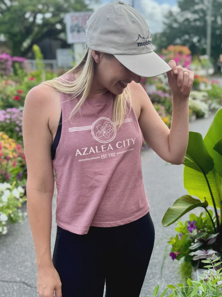 Azalea City Cropped Tank - Heather Mauve