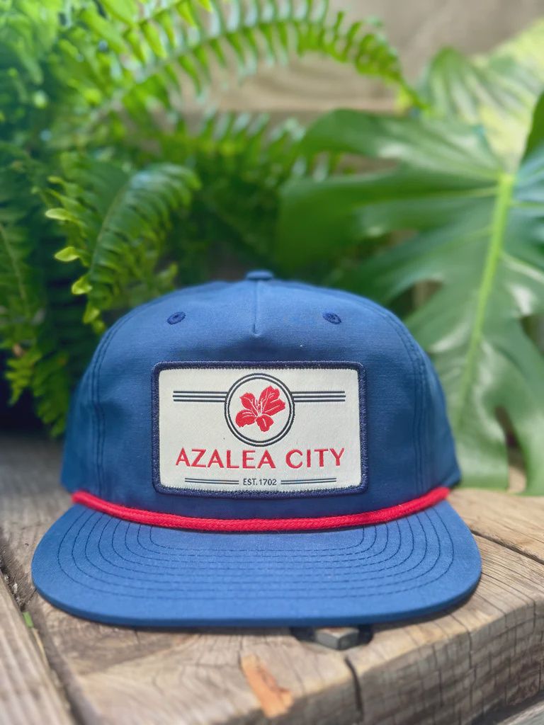 Azalea City Snapback- Navy