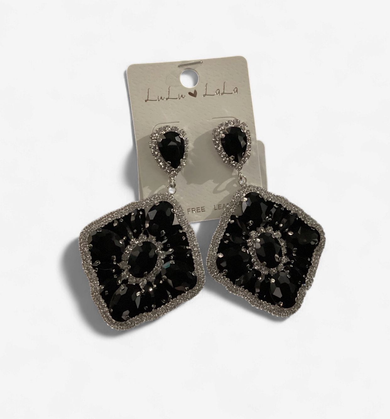 Black Diamond Earrings