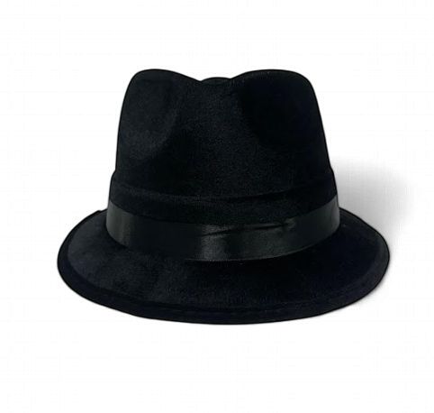 Black Felt Fedora (Each)