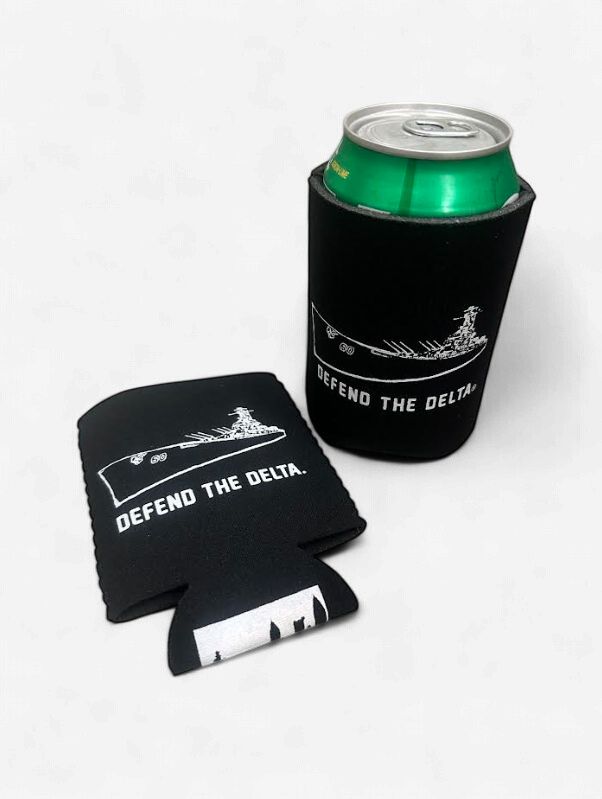 Defend The Delta Koozie