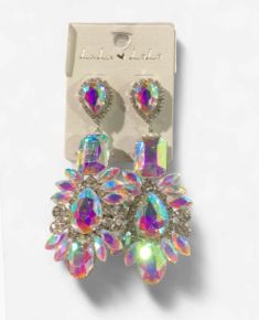 Earrings - Iridescent Drop Dangle