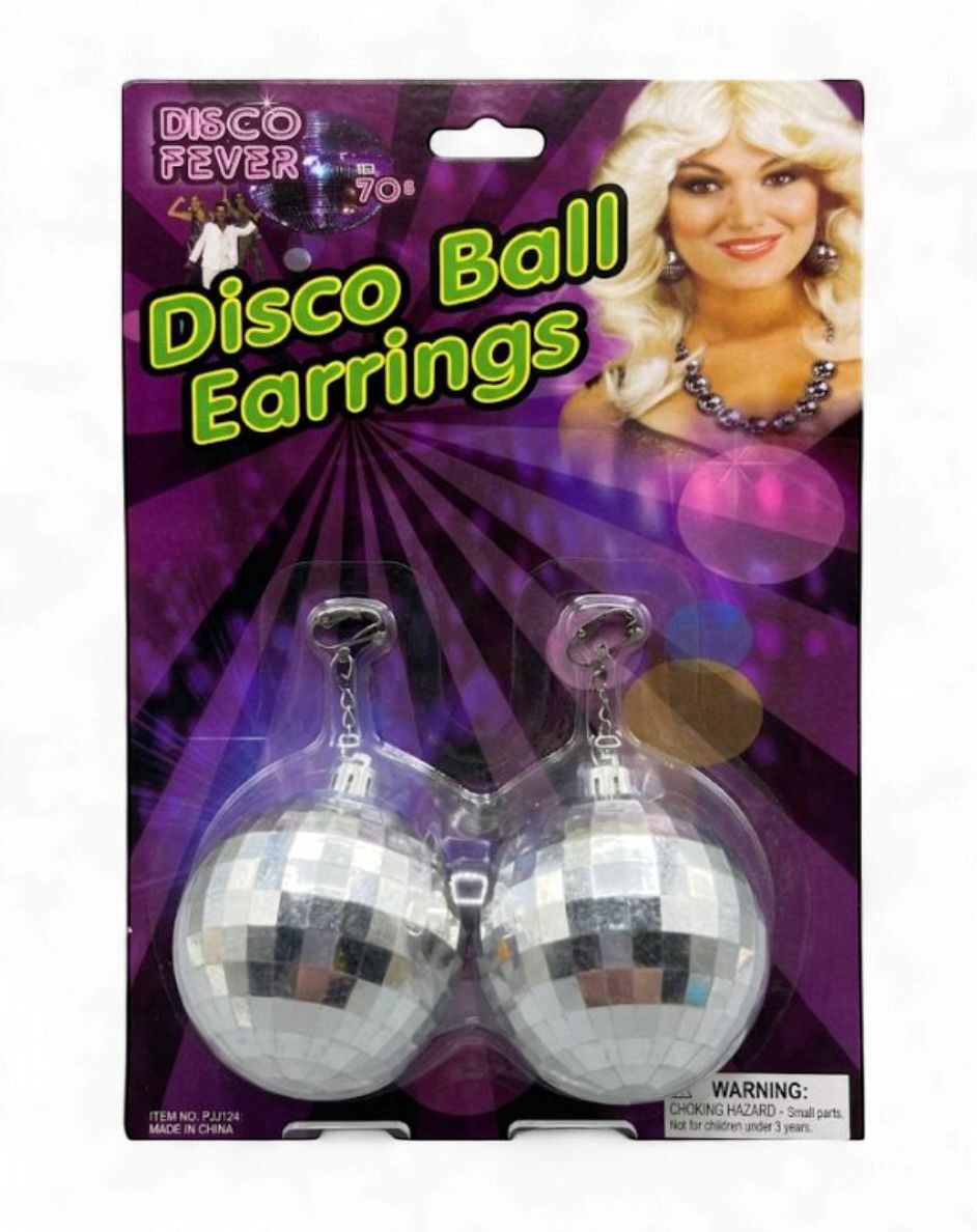 Earrings - Disco Ball (Pair)