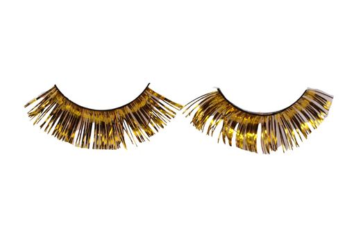 Gold Eyelashes (Pair)