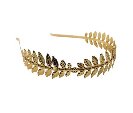 Golden Leaf Goddess Headband (Each)