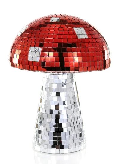 Disco Mushroom Medium Red