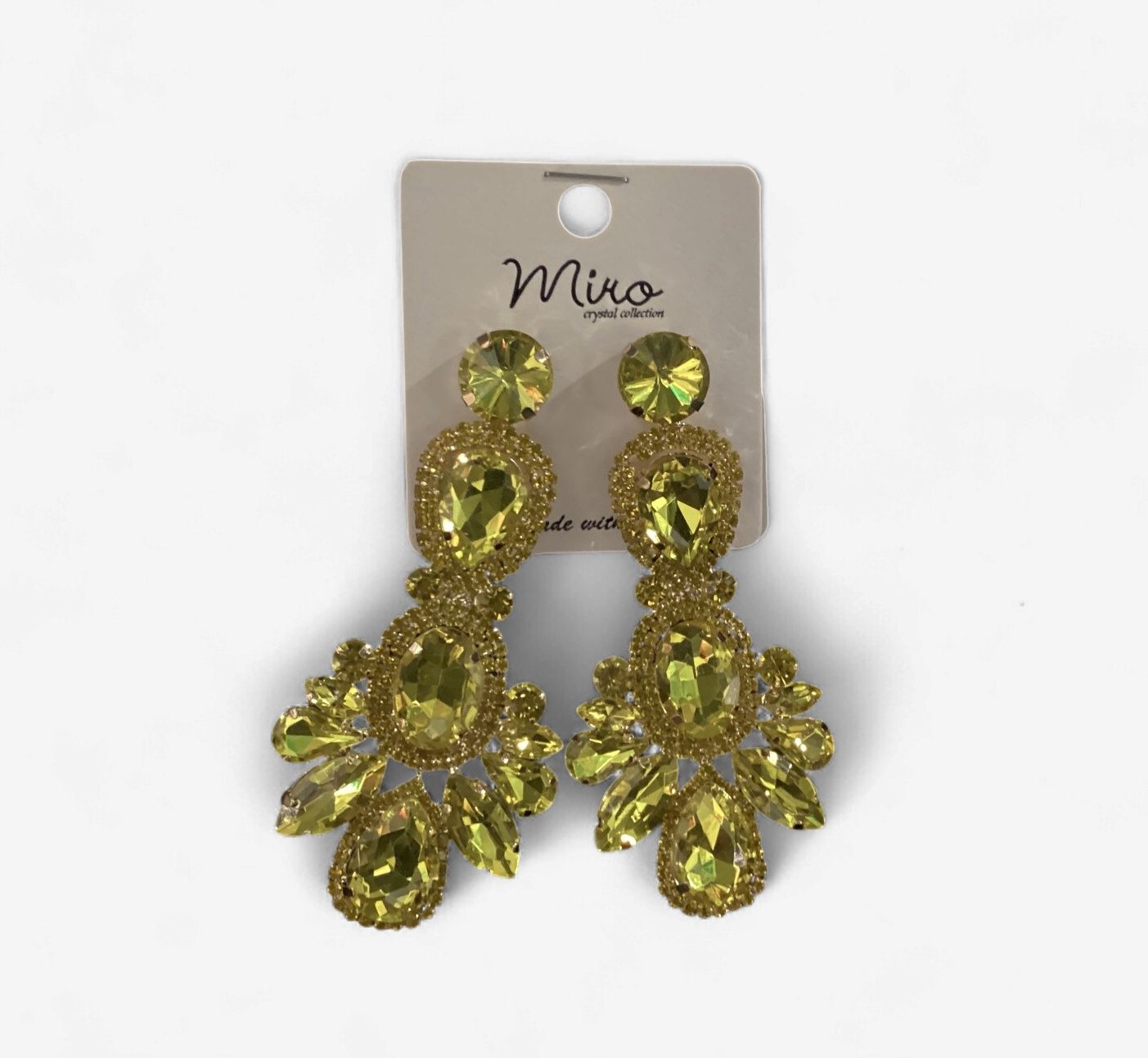 Earrings - Canary Yellow