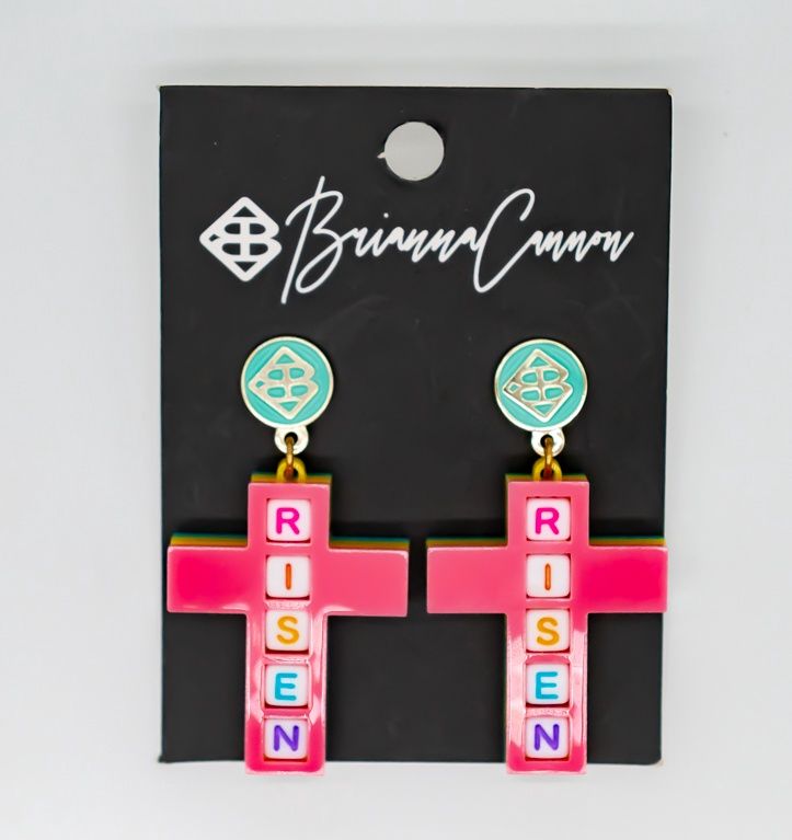 Easter 2022 - RISEN Cross Earrings