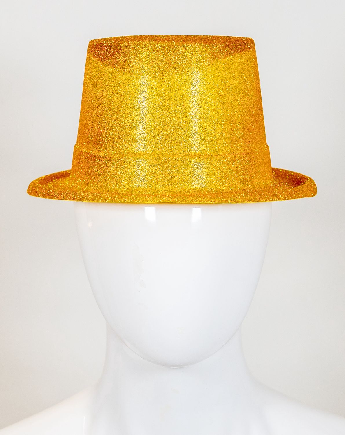 Gold Glittered Top Hat (Each)