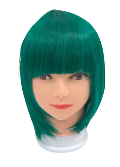 Green Bob Wig (Each)