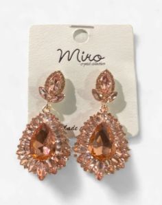 Earrings - Peach