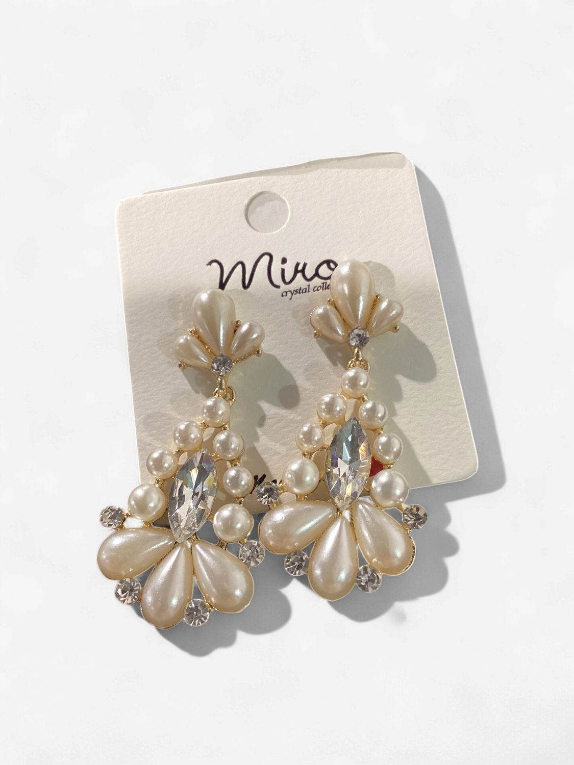 Earrings - Pearl Gold