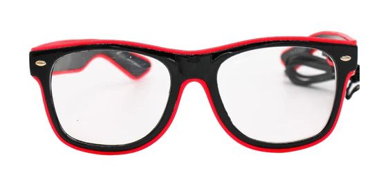 El Wire Pink Square Sunglasses (Each)