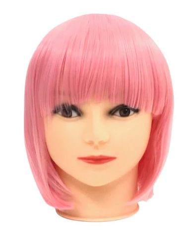 Light Pink Bob Wig (Each)