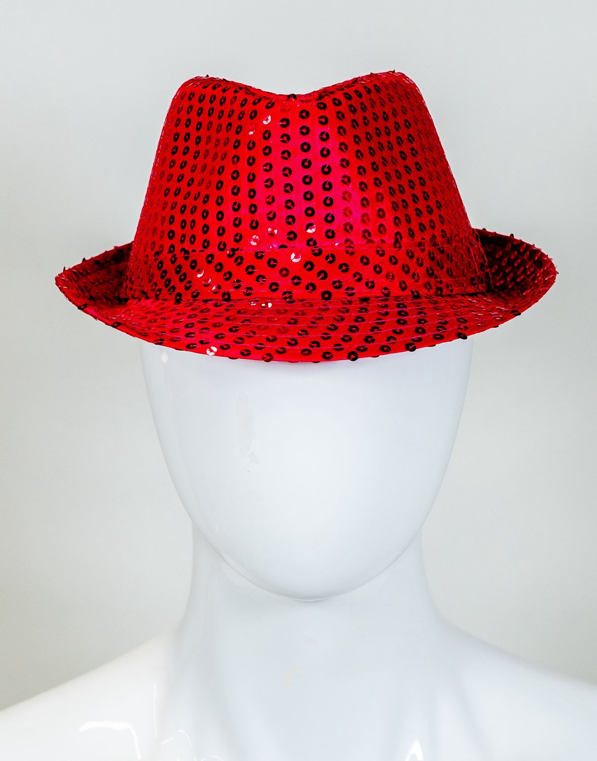 Hot Pink Sequin Fedora (Each)