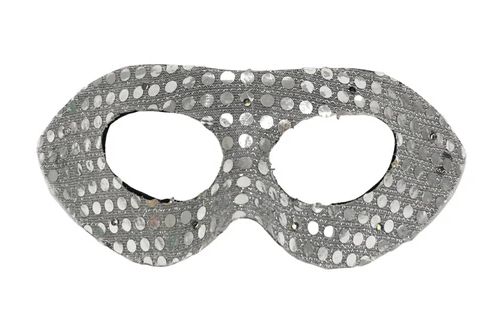 LED Silver Mask with 9 Flashing Lights (Each)