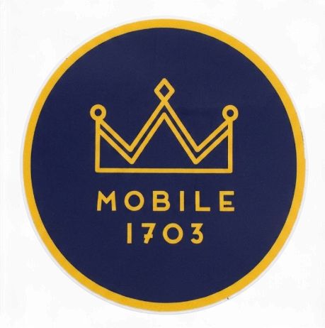 Mobile Mardi Gras Stickers - Mobile 1703