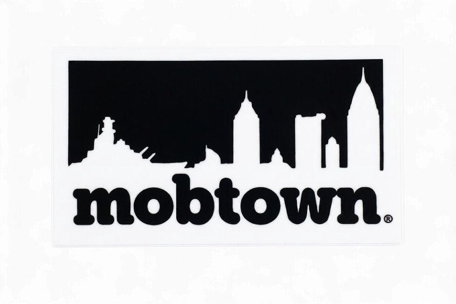 mobtown® skyline sticker - MINI