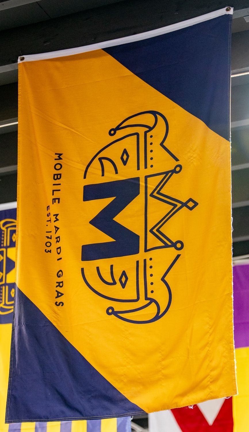 Official Mobile Mardi Gras Flag - 3'x5'