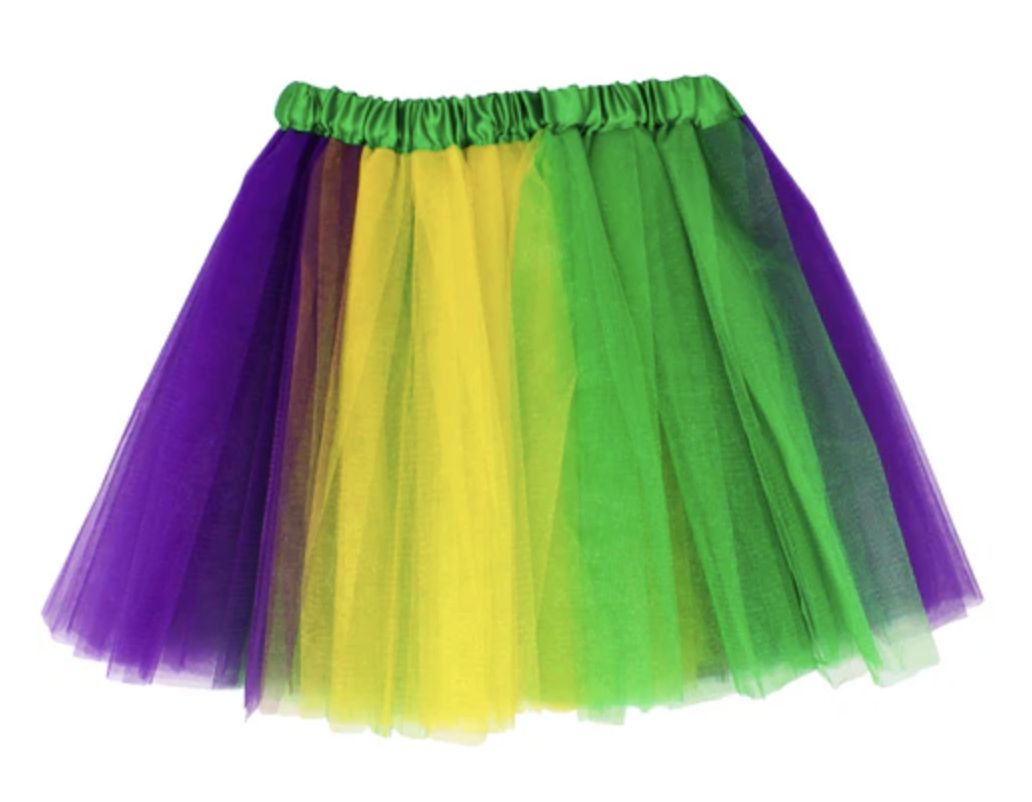 Purple, Green, and Yellow Tutu (Each)