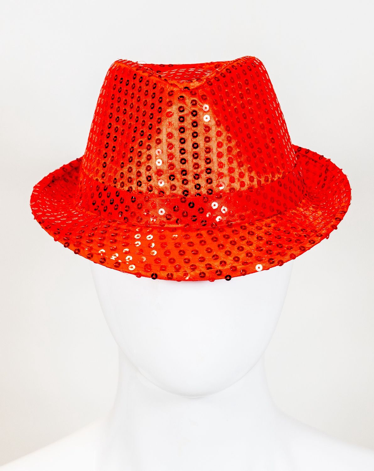 Red Sequin Fedora (Each)