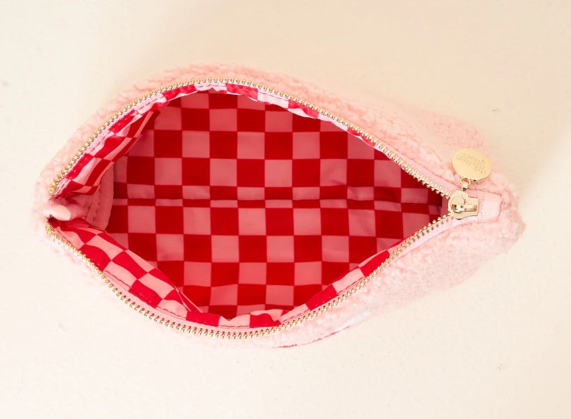 Teddy Pouch-Dear Santa