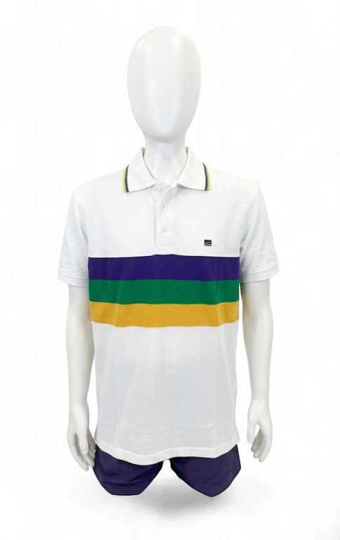 Thick Stripe Rugby Adult Short Sleeve