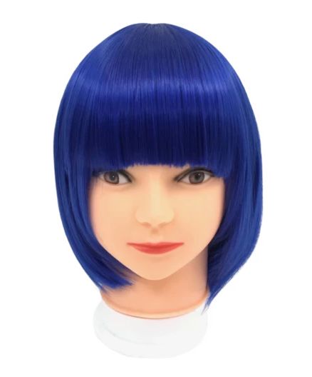 Royal Blue Bob Wig (Each)