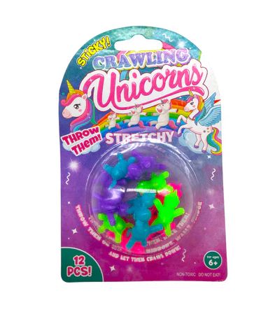 Sticky Unicorn Crawlers - 12 pieces (Each)