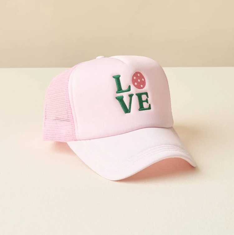 Trucker Hat LOVE Pickleball