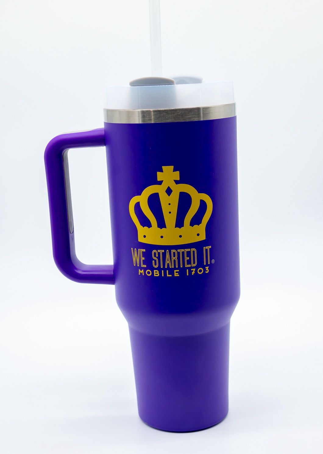 We Started It® 40oz Tumbler - Purple