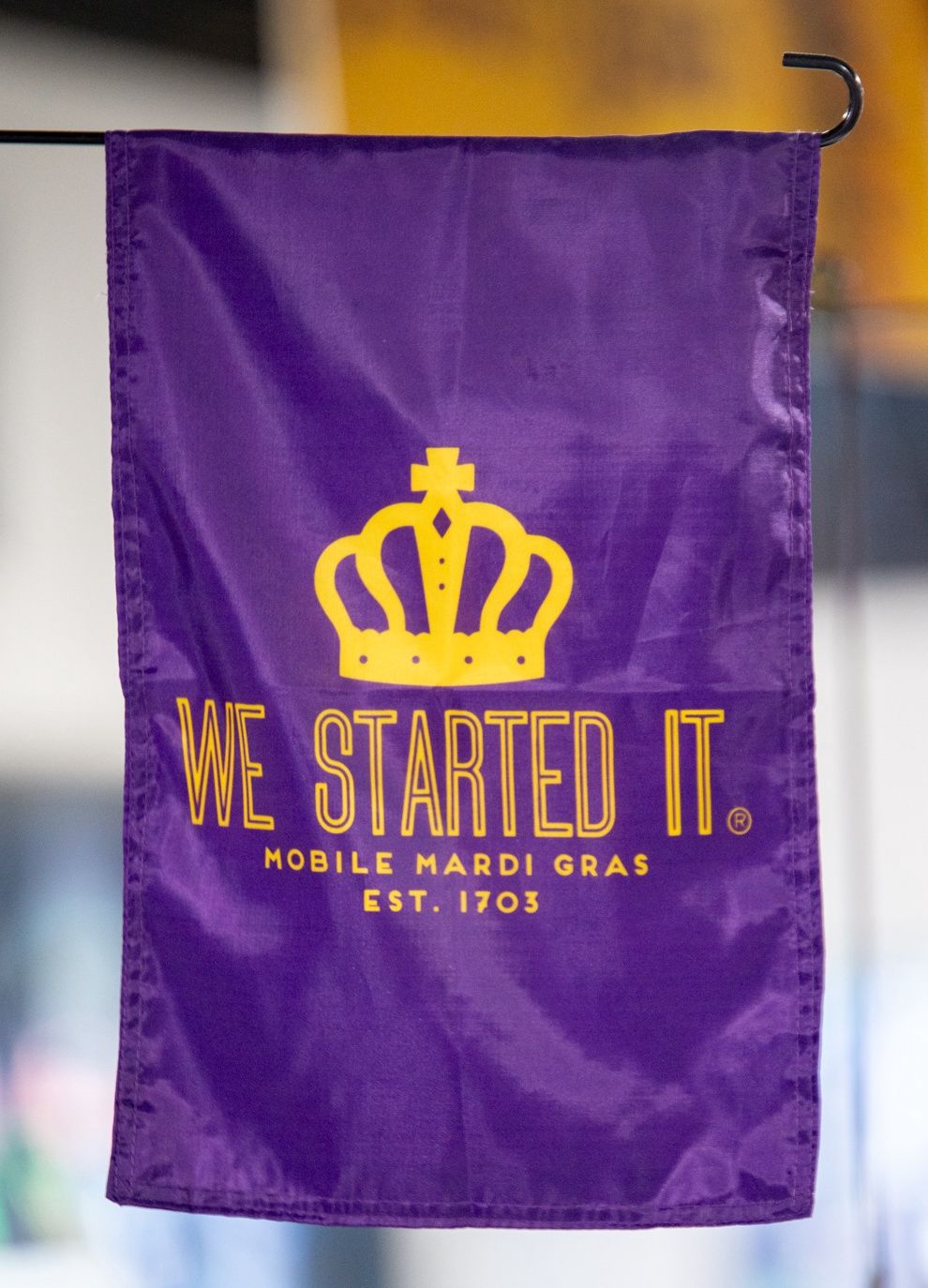 We Started It® Garden Flag 12"x18" 3 Layer Sleeve with Grommets