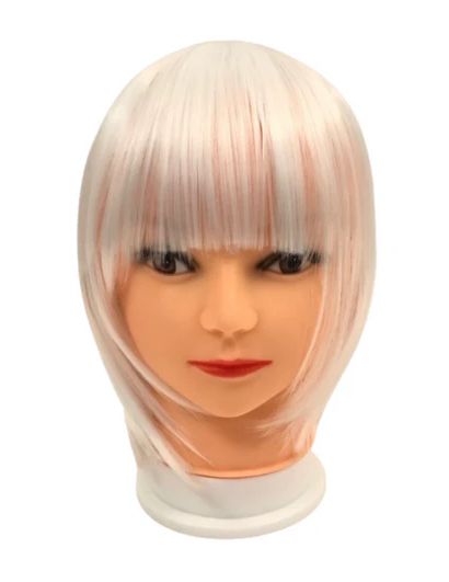 White Bob Wig (Each)