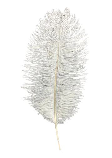 White Ostrich Feather Plume 18" to 20" (Each)