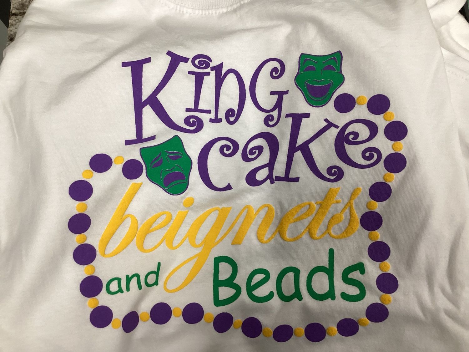 Youth King Cake Tee Short Sleeve, Size: XS
