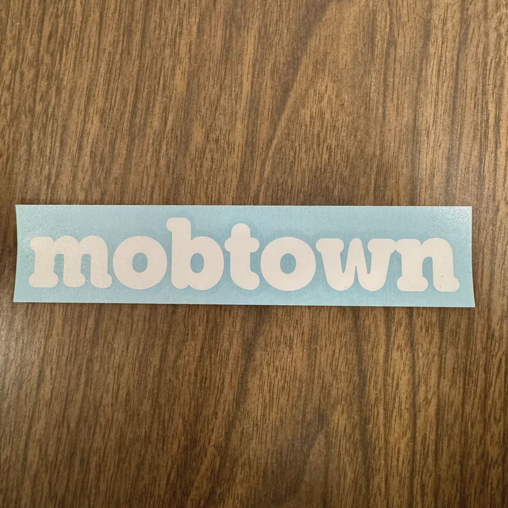 Mobtown Window Decal